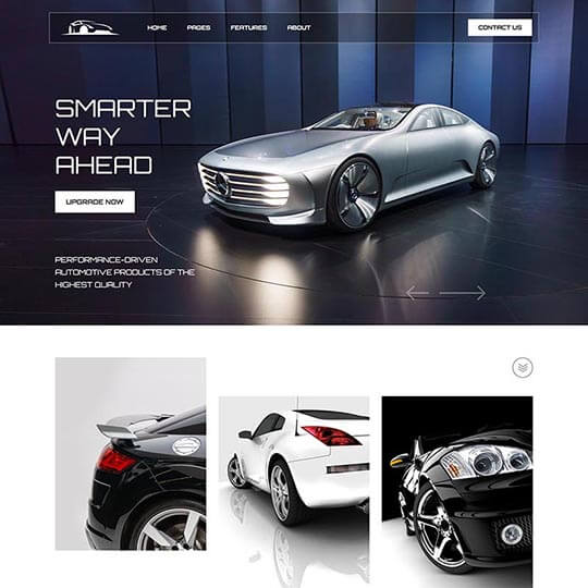 Auto Joomla template