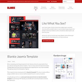 Clean Joomla Template