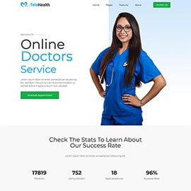 Telehealth Joomla Template